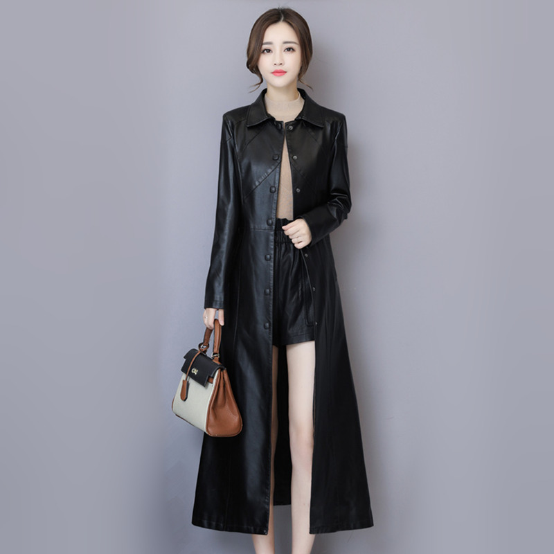 Women'S Fashion Leather Jacket - جديد امرأة معطف من جلد خروف