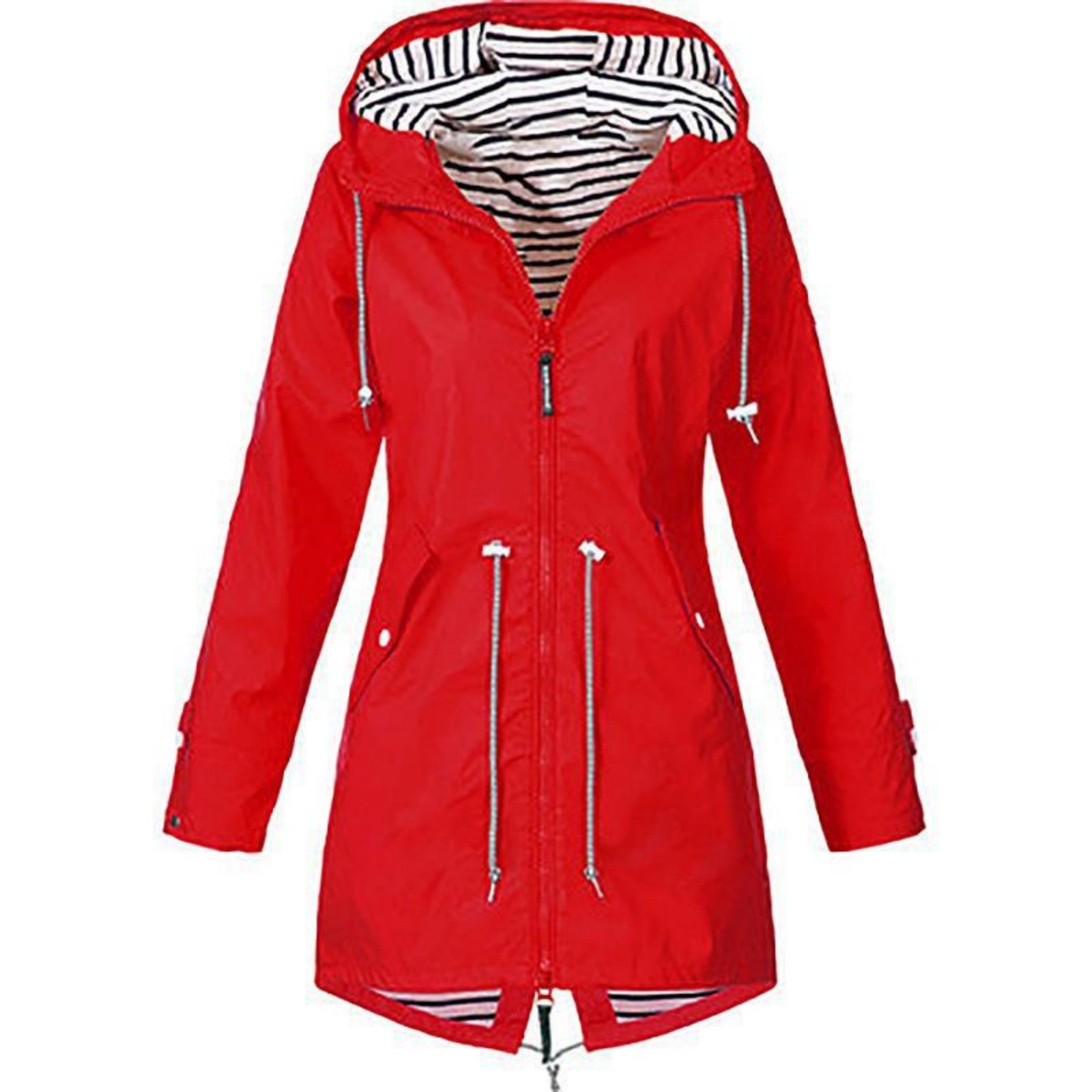 Women'S Fashion Rain Jacket - 2025 جديد معطف واق من المطر
