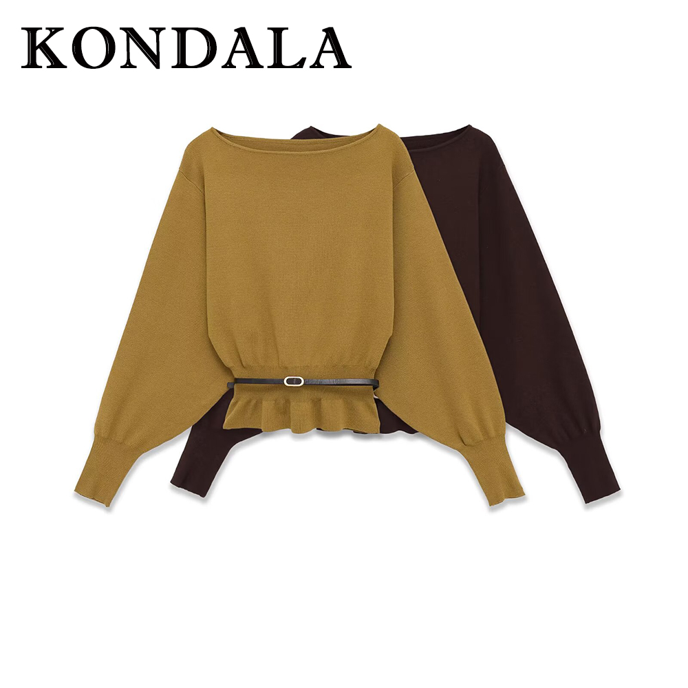 Women'S Fashion Trends Fall 2025 - سترة KONDALA عتيقة موضة 2025 متماسكة