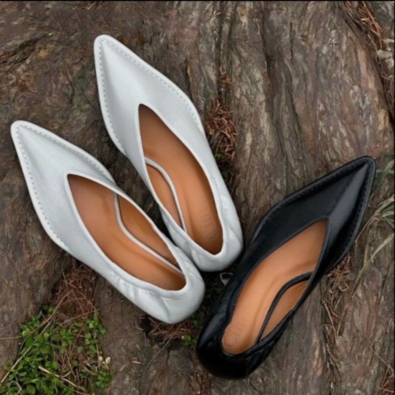 Women'S Fashion For Summer 2025 - حذاء فردي جديد بمقدمة مدببة لعام