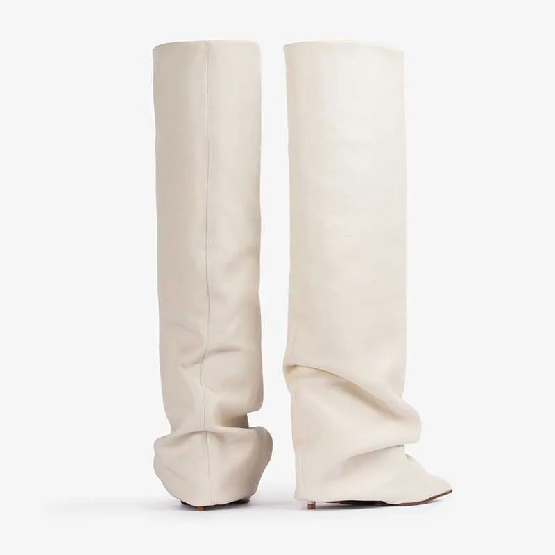 أحذية نسائية سوداء مدببة ومطوي - مراجعة Women'S Fashion Trousers وسعره