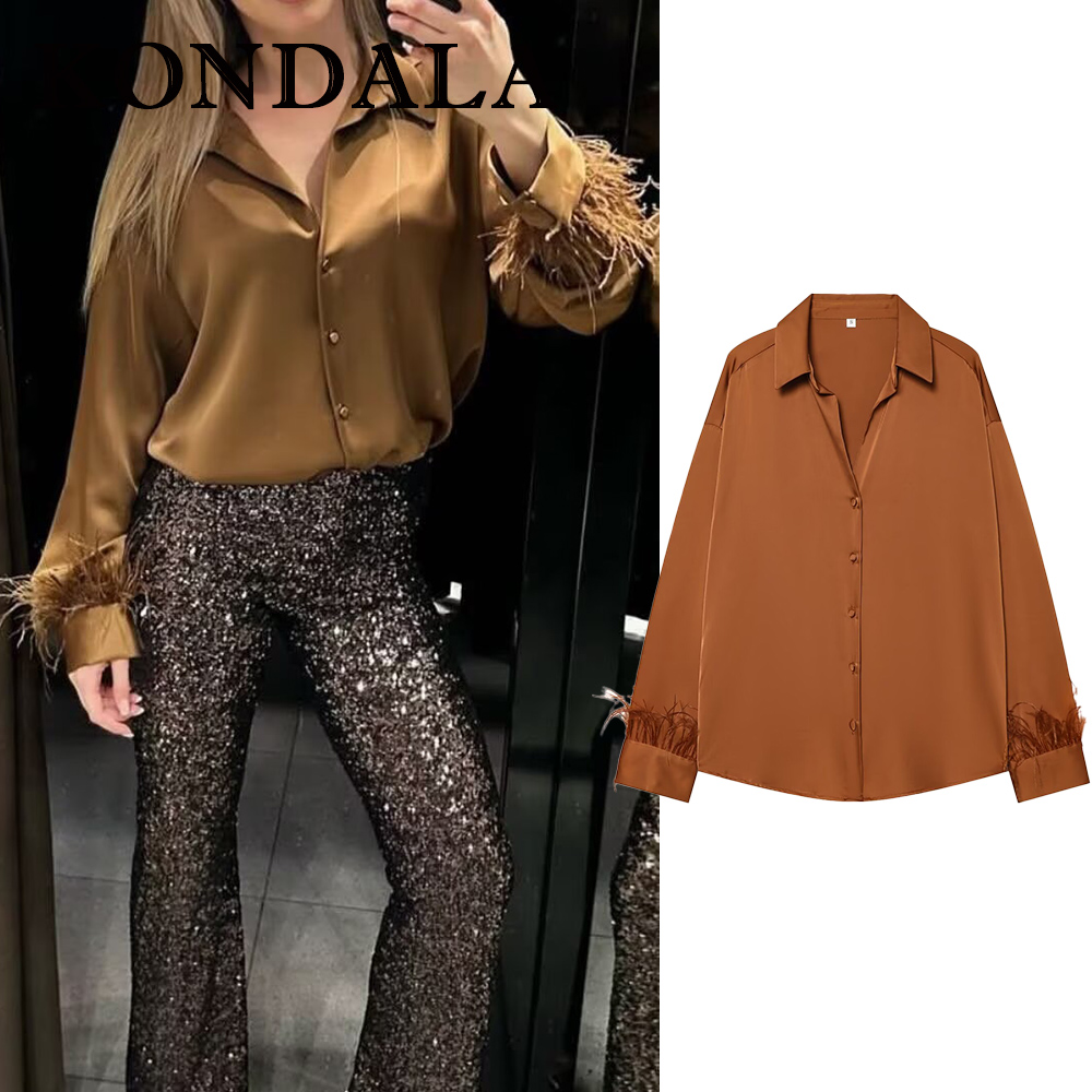 قميص نسائي أنيق عتيق بشرابة بر - مراجعة Women'S Fashion Trends Fall 2025 وسعره