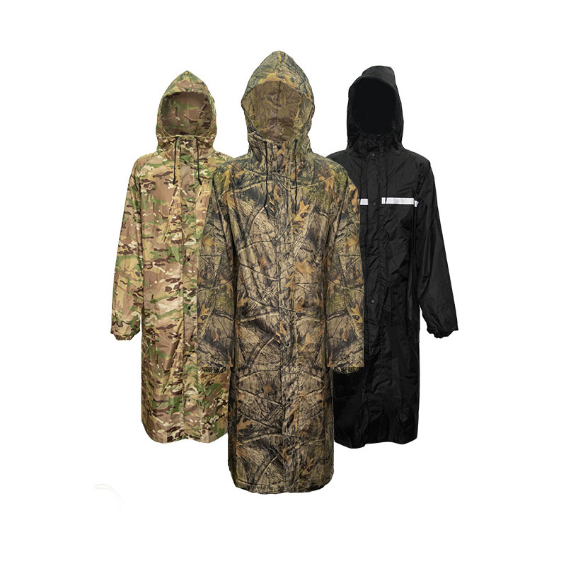 معطف واق من المطر طويل التمويه - مراجعة Women'S Fashion Rain Jacket وسعره
