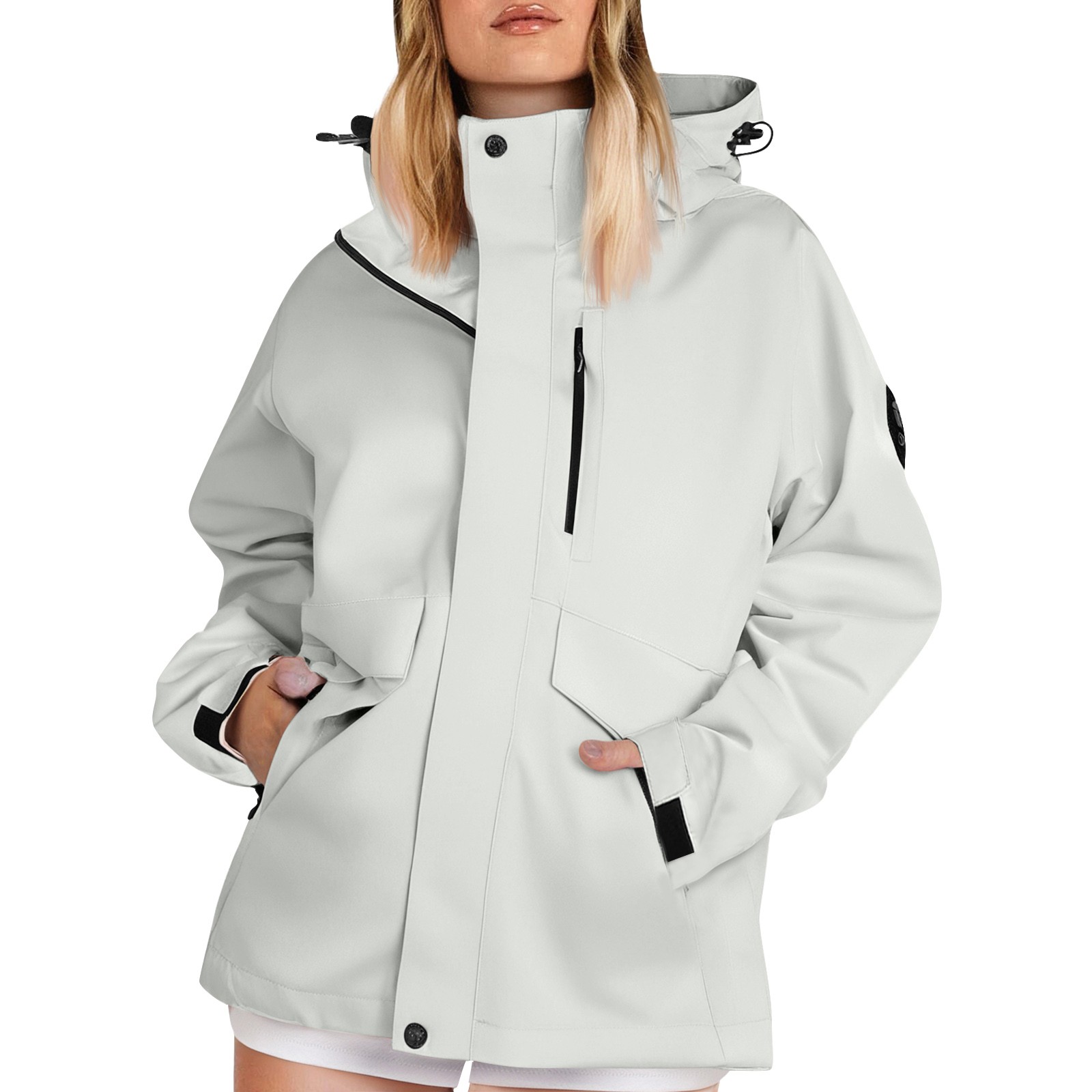 سترات نسائية خفيفة الوزن للمشي - مراجعة Women'S Fashion Rain Jacket وسعره