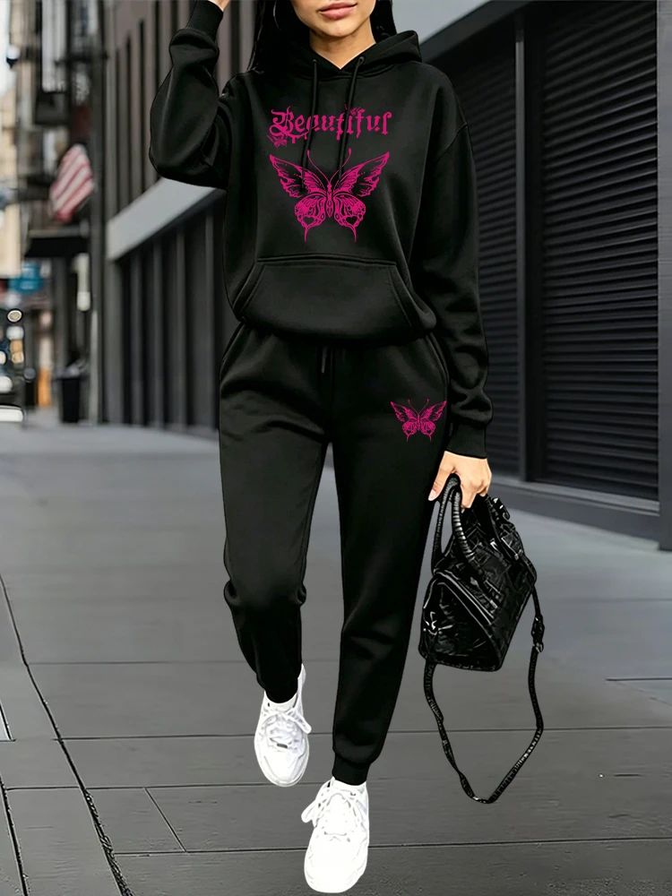 أطقم رياضية يومية للخريف والشت - مراجعة Women'S Fashion Hoodie وسعره
