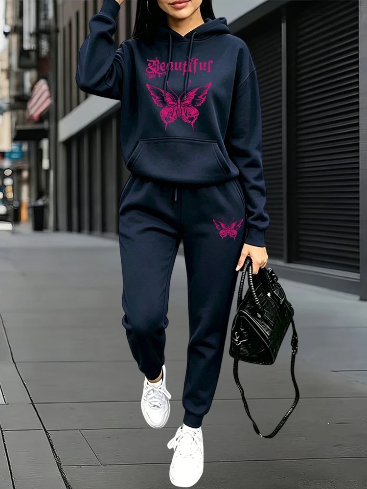 أطقم رياضية يومية للخريف والشت - مراجعة Women'S Fashion Hoodie وسعره