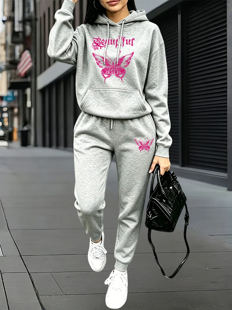 أطقم رياضية يومية للخريف والشت - مراجعة Women'S Fashion Hoodie وسعره