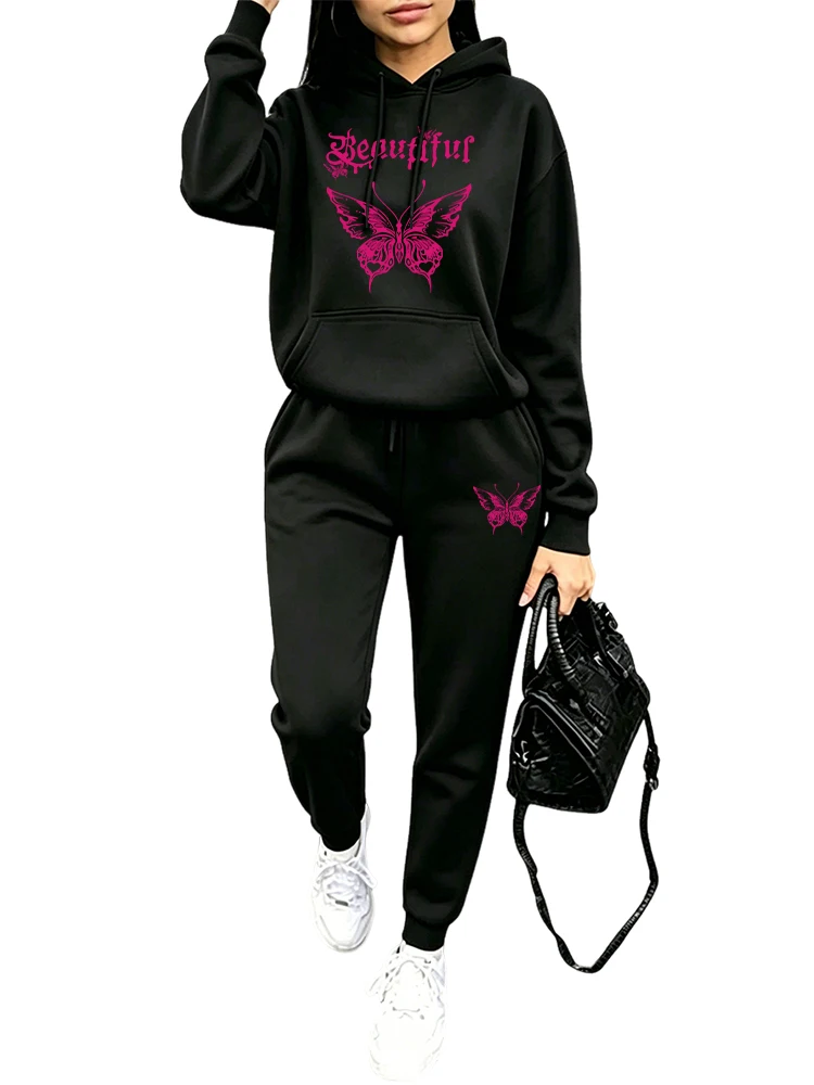 أطقم رياضية يومية للخريف والشت - مراجعة Women'S Fashion Hoodie وسعره