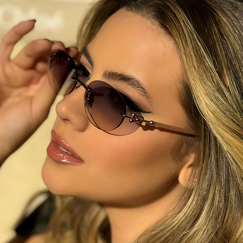 نظارات شمسية نسائية بيضاوية جد - مراجعة Women Fashion Glasses وسعره