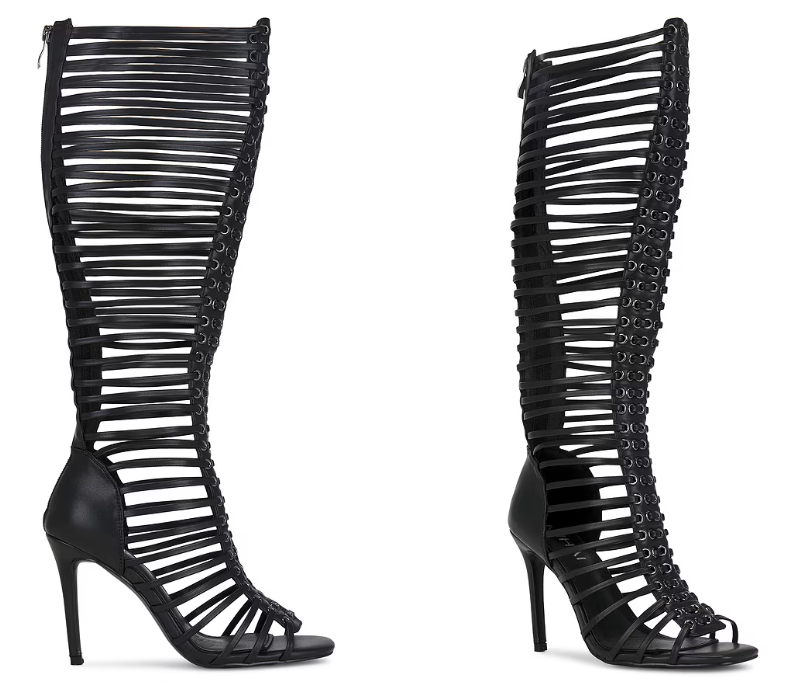 حذاء نسائي أسود بكعب ستيليتو و - مراجعة Women'S Fashion Boots وسعره