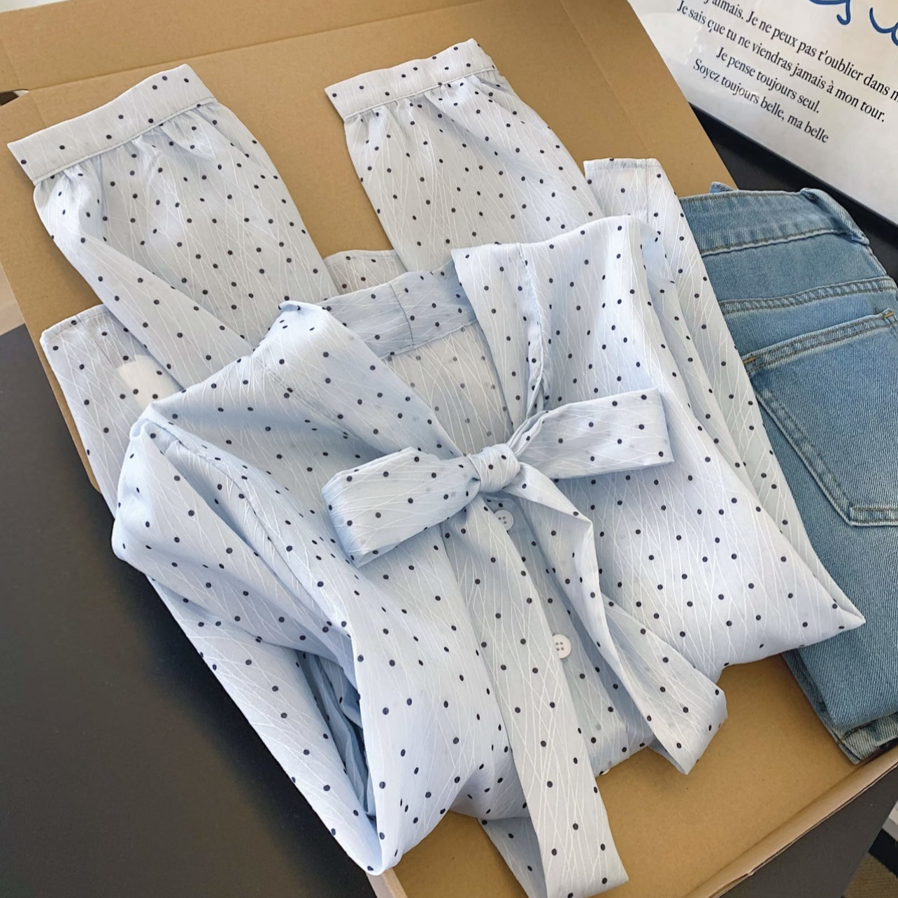 بلوزة نسائية أنيقة للمكتب بأكم - مراجعة Puff Sleeve Blouse وسعره