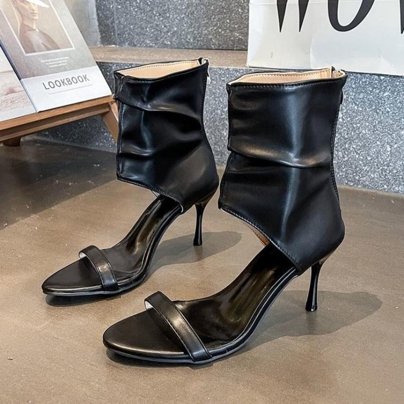 أحذية صيفية ربيعية أنيقة بتصمي - مراجعة Women'S Fashion Boots وسعره