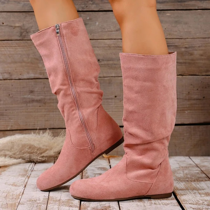 2025 شتاء جديد عصري الجانب سست - مراجعة Women'S Fashion Boots 2025 وسعره