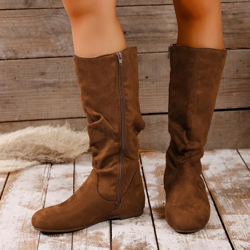 2025 شتاء جديد عصري الجانب سست - مراجعة Women'S Fashion Boots 2025 وسعره