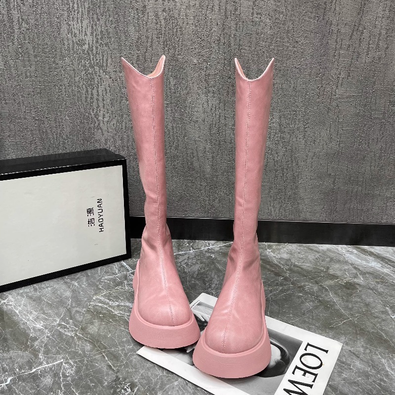 أحذية نسائية جديدة بسيطة بلون  - مراجعة Women'S Fashion Boots 2025 وسعره