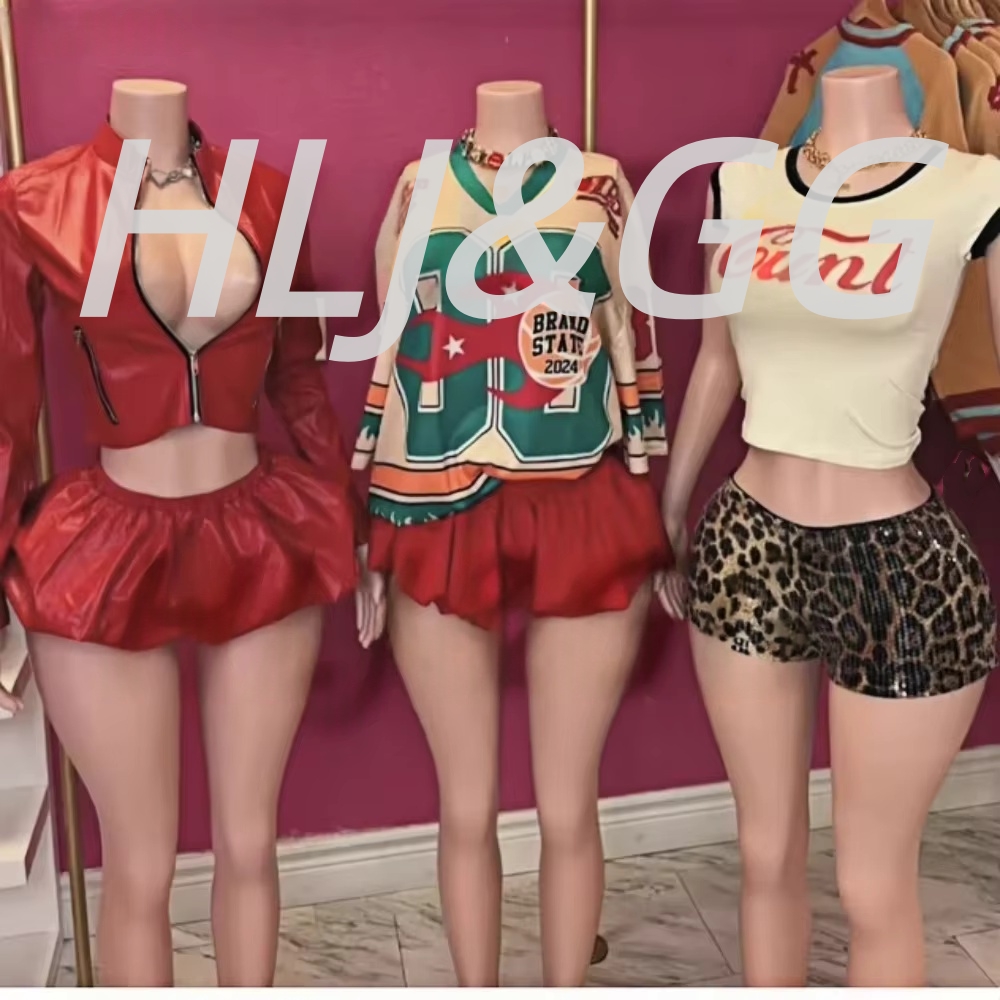 HLJ & GG موضة الجلود جاكيت زيب - مراجعة Women'S Fashion Leather Jacket وسعره