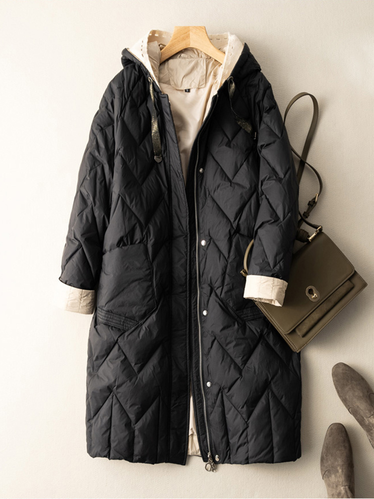 SEDUTMO طويل الشتاء بطة أسفل س - مراجعة Women'S Fashion Quilted Jacket وسعره