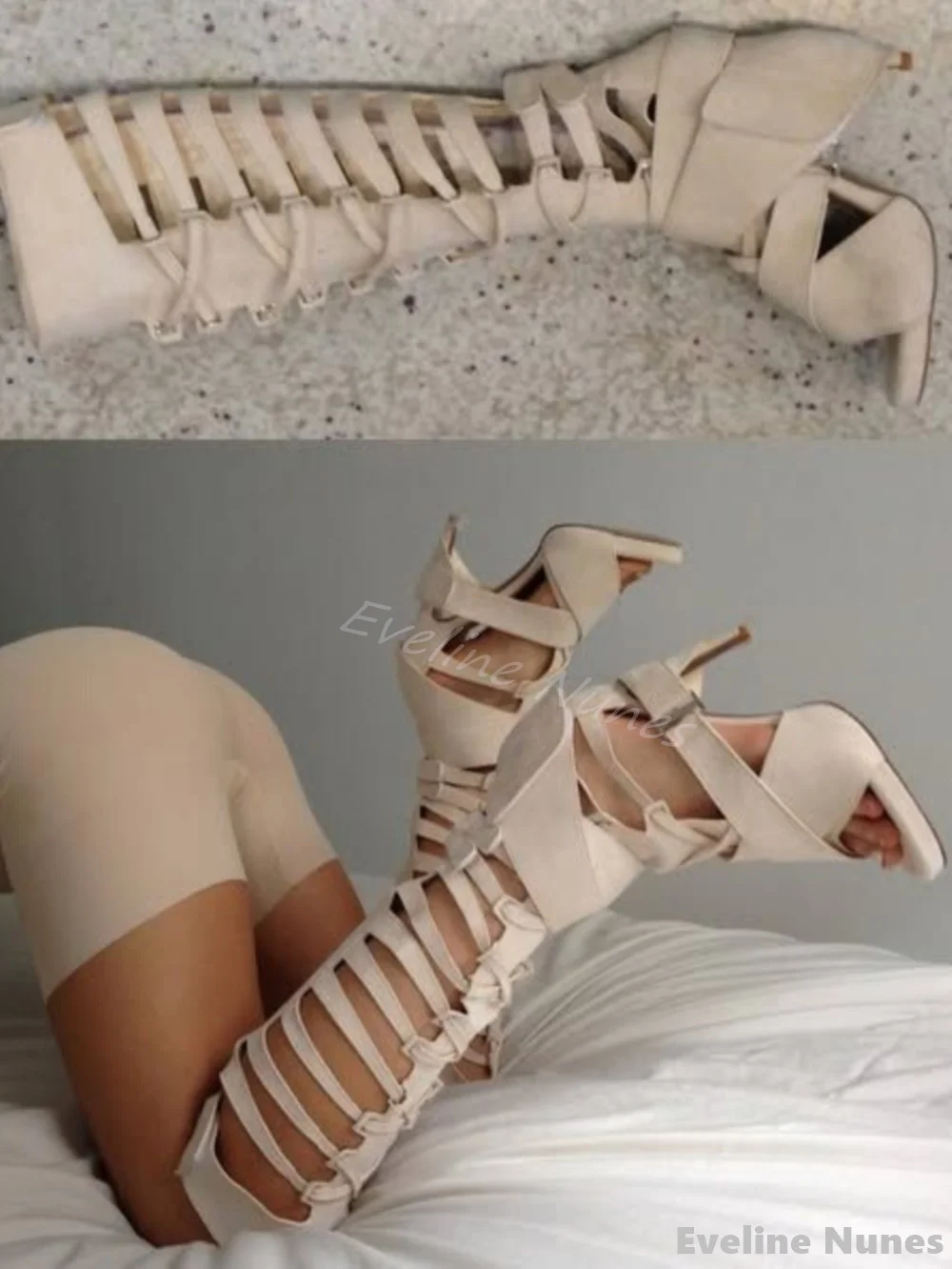 صنادل نسائية طويلة حتى الركبة  - مراجعة Women'S Fashion Boots 2025 وسعره