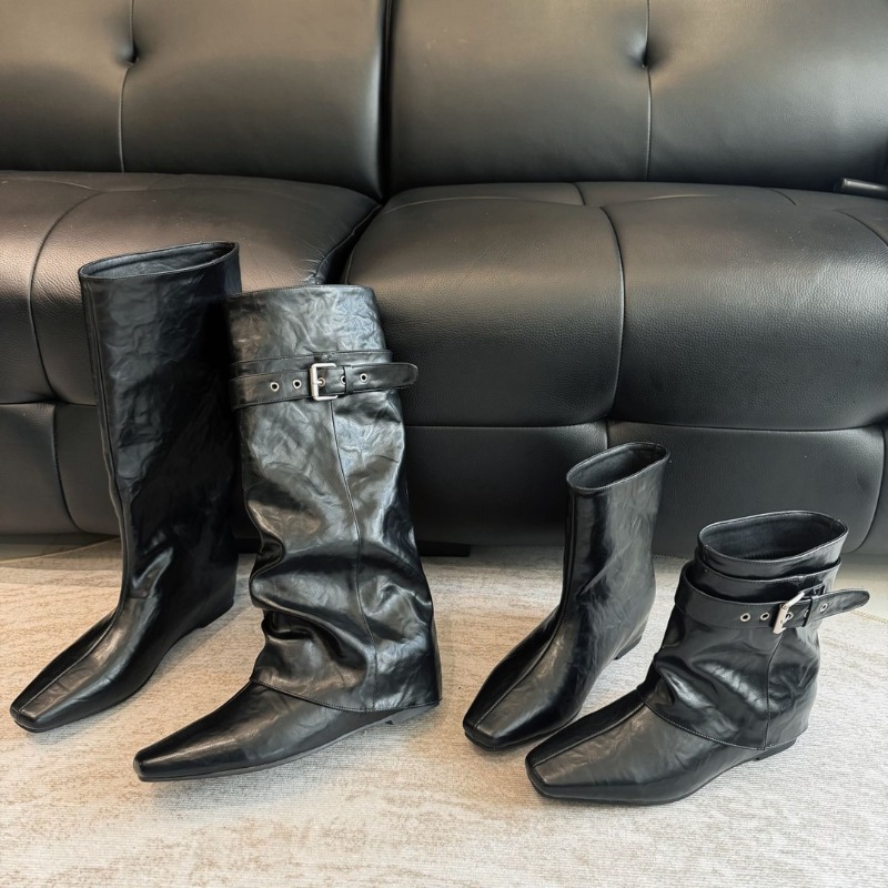 أحذية جلدية غربية جديدة وعصرية - مراجعة Women'S Fashion Trousers وسعره