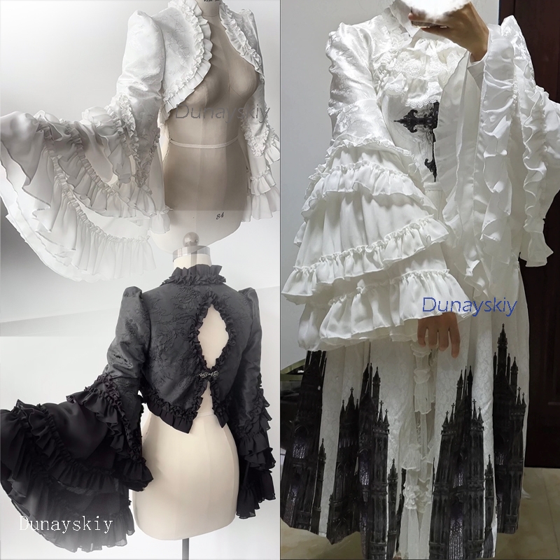 طقم لوليتا أوجي للحفلات القوطي - مراجعة Puff Sleeve Blouse وسعره