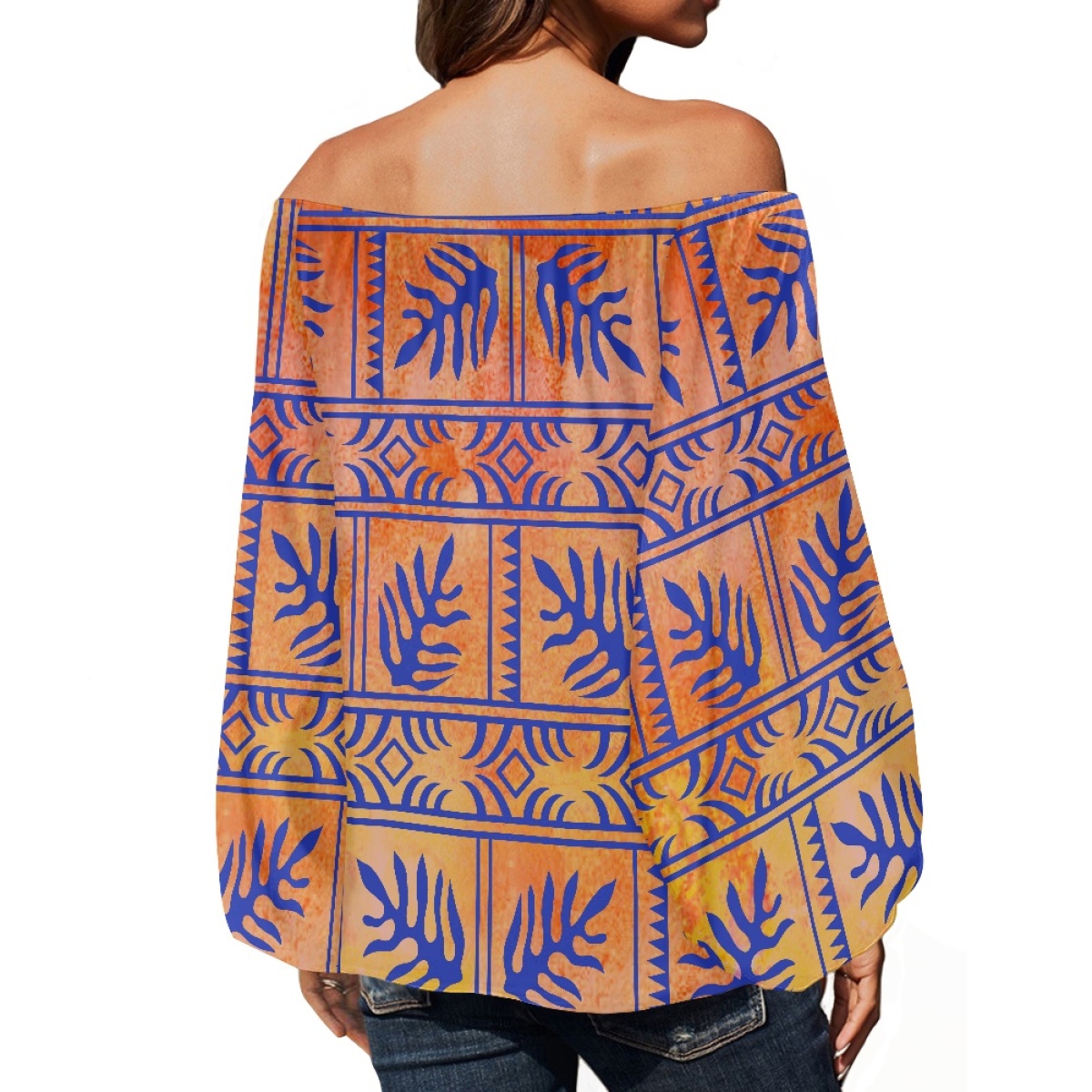 بلوزة شيفون أنيقة للسيدات بأكم - مراجعة Puff Sleeve Blouse وسعره