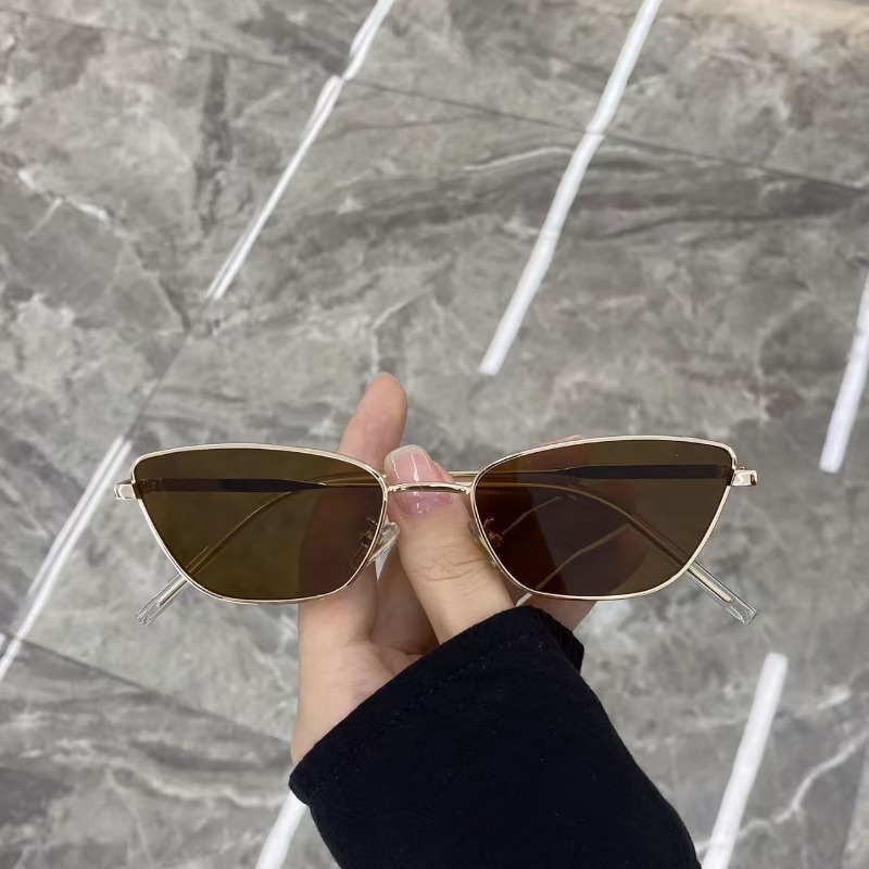 نظارات شمسية معدنية أنيقة على  - مراجعة Women Fashion Glasses وسعره