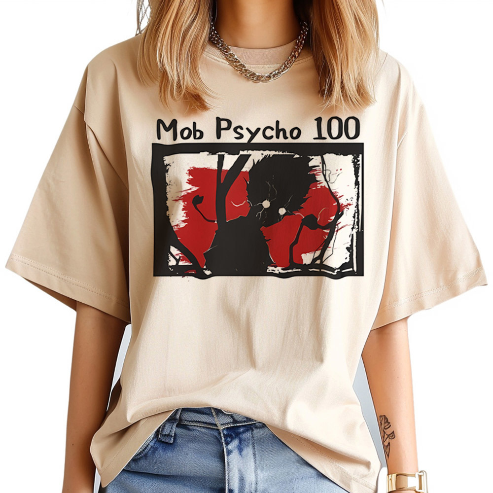 تيشيرت نسائي من Mob Psycho 100 - مراجعة Women'S Fashion In The 80S وسعره