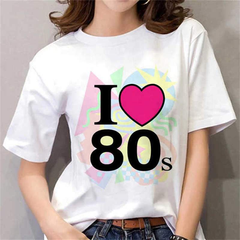 تي شيرت نسائي بتصميم الثمانينا - مراجعة Women'S Fashion In The 80S وسعره