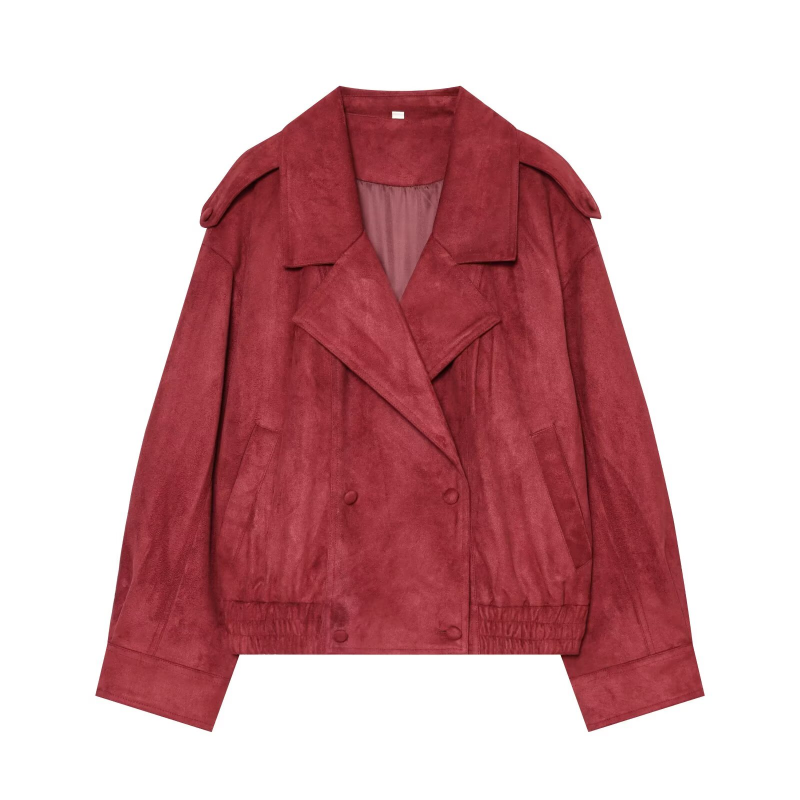 جاكيت نسائي جديد لعام 2026 بتص - مراجعة Women'S Fashion Leather Jacket وسعره