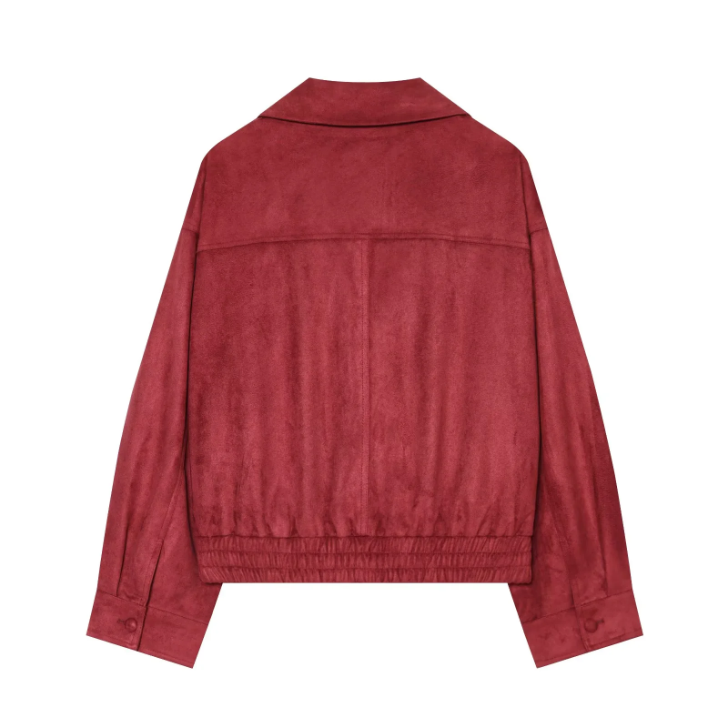 جاكيت نسائي جديد لعام 2026 بتص - مراجعة Women'S Fashion Leather Jacket وسعره