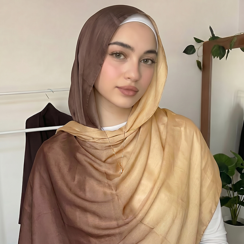 حجاب إسلامي عصري بألوان متدرجة - مراجعة Women'S Fashion Headbands وسعره