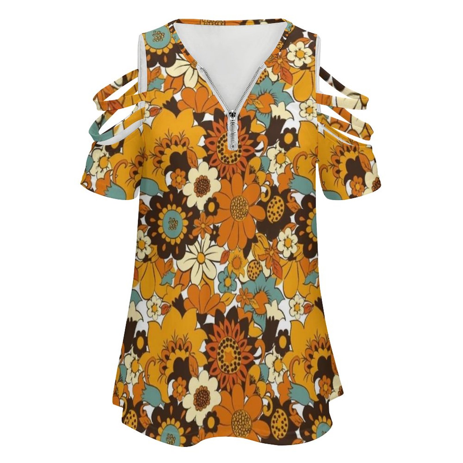 70S 60S ريترو زهرة السلطة ، ال - مراجعة Women'S Fashion In The 70S وسعره