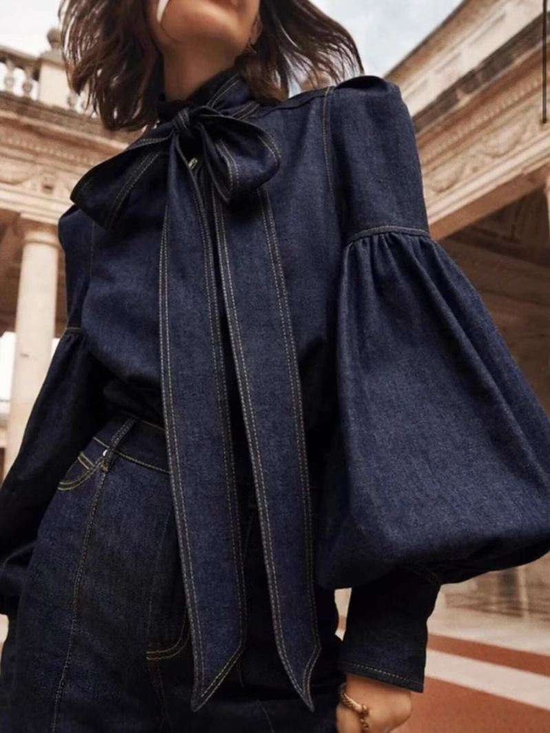بلوزة AW Urban بتصميم يشبه الد - مراجعة Puff Sleeve Blouse وسعره