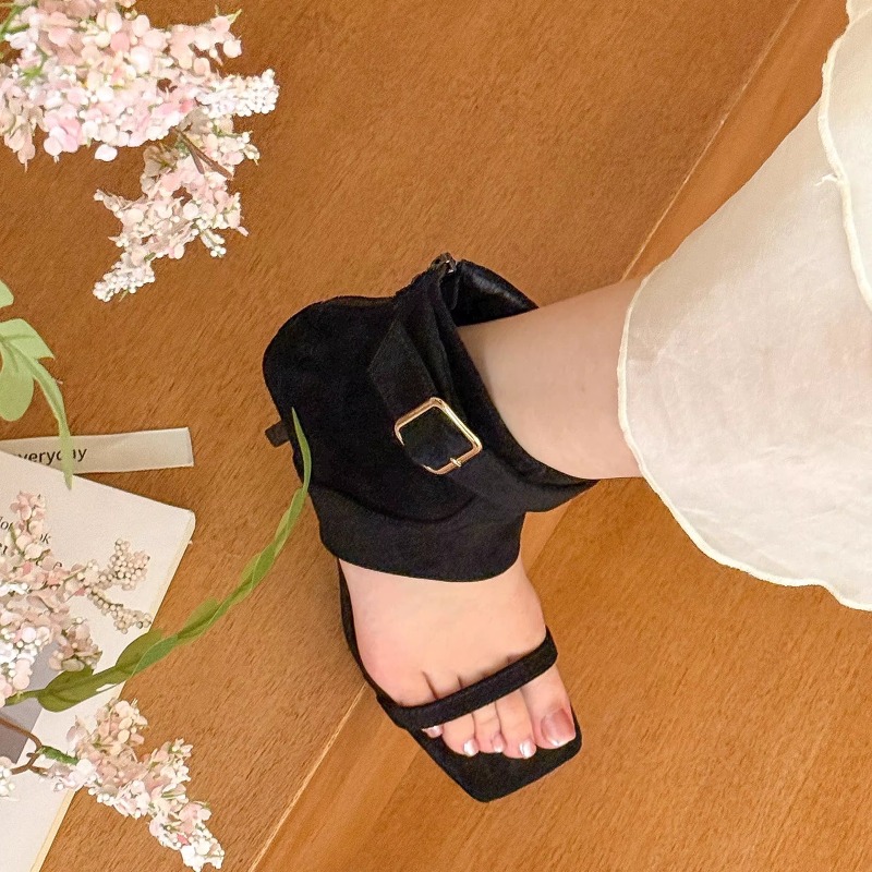 أحذية نسائية صيفية جديدة بتصمي - مراجعة Women'S Fashion Boots وسعره